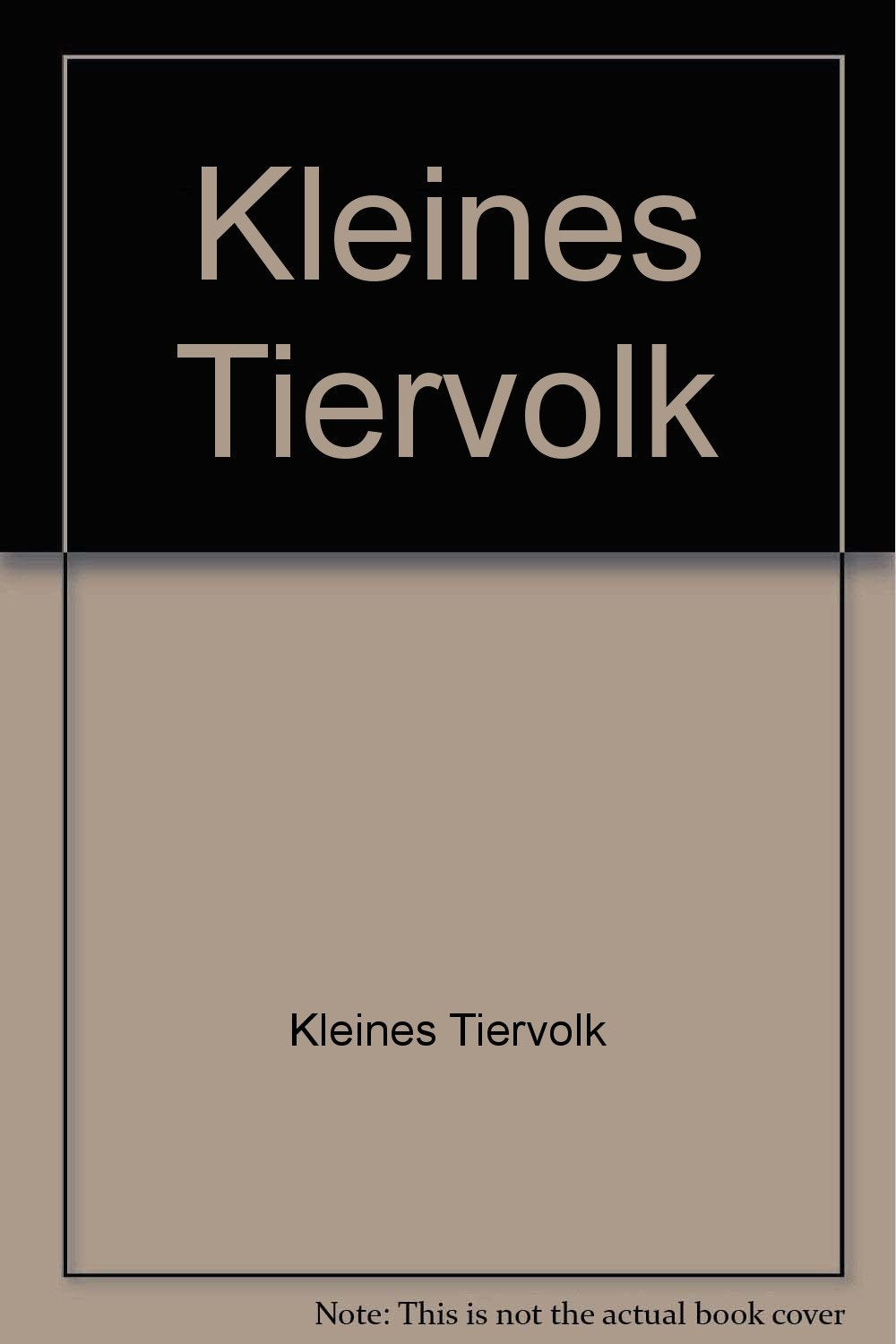 Kleines Tiervolk Books