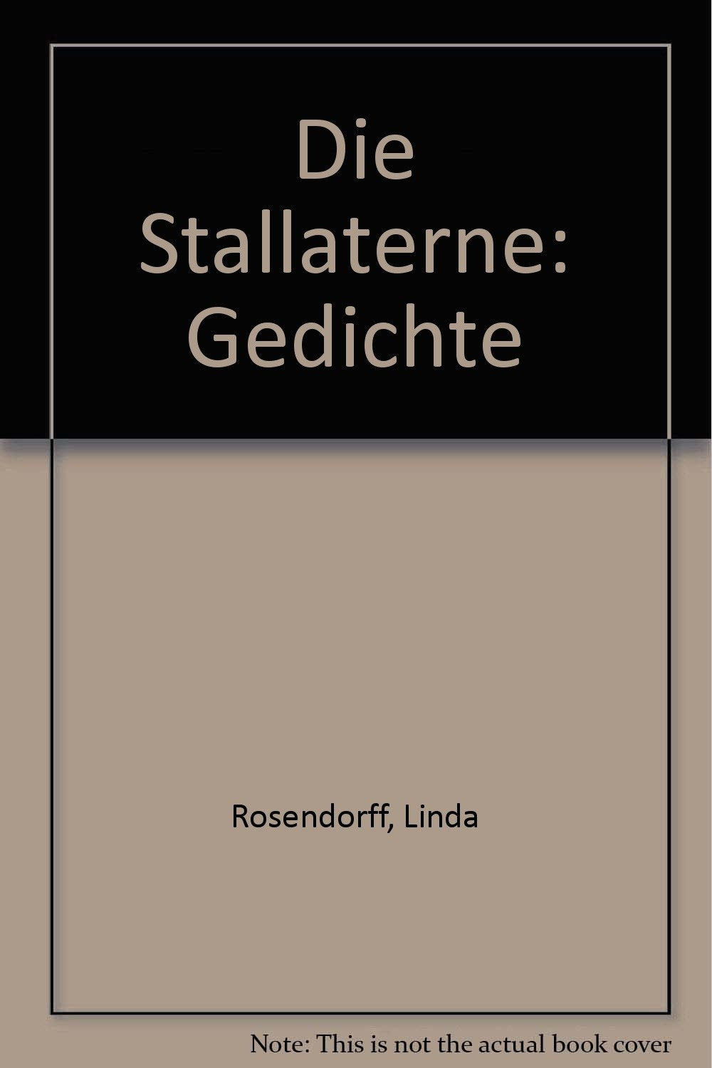Die Stallaterne: Gedichte Books