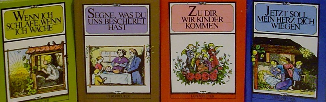 Jetzt soll mein Herz dich wiegen, 4 Bände Books