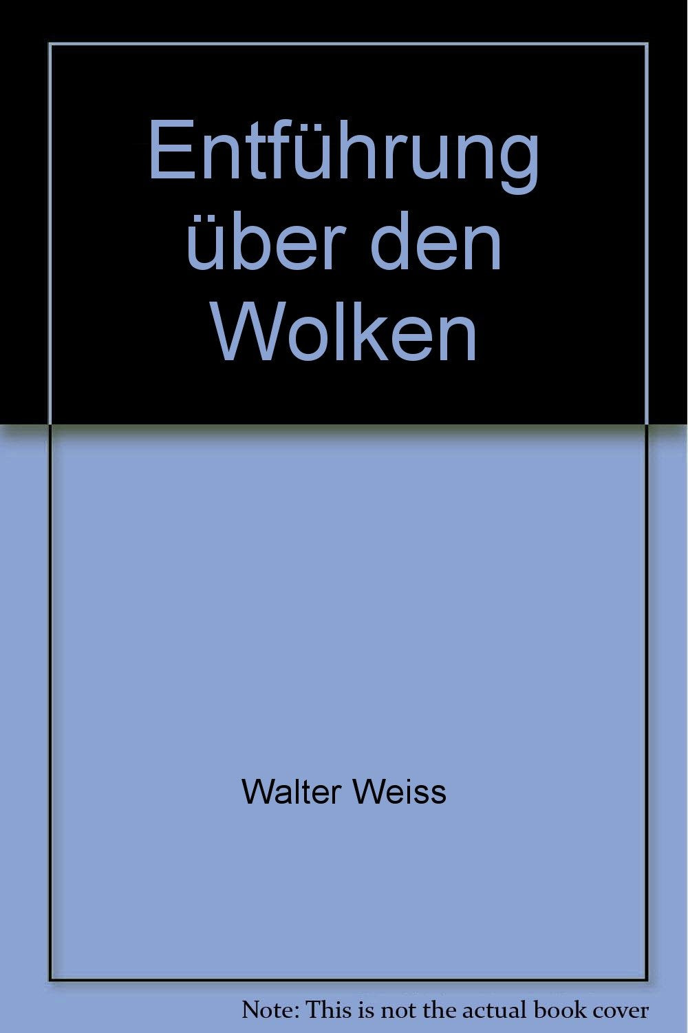Entführung über den Wolken Books