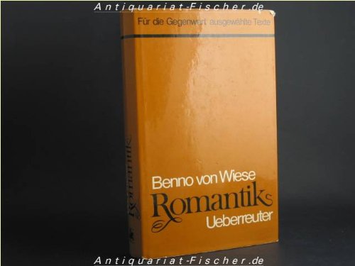 Romantik : Für die Gegenwart ausgewählte Texte Books