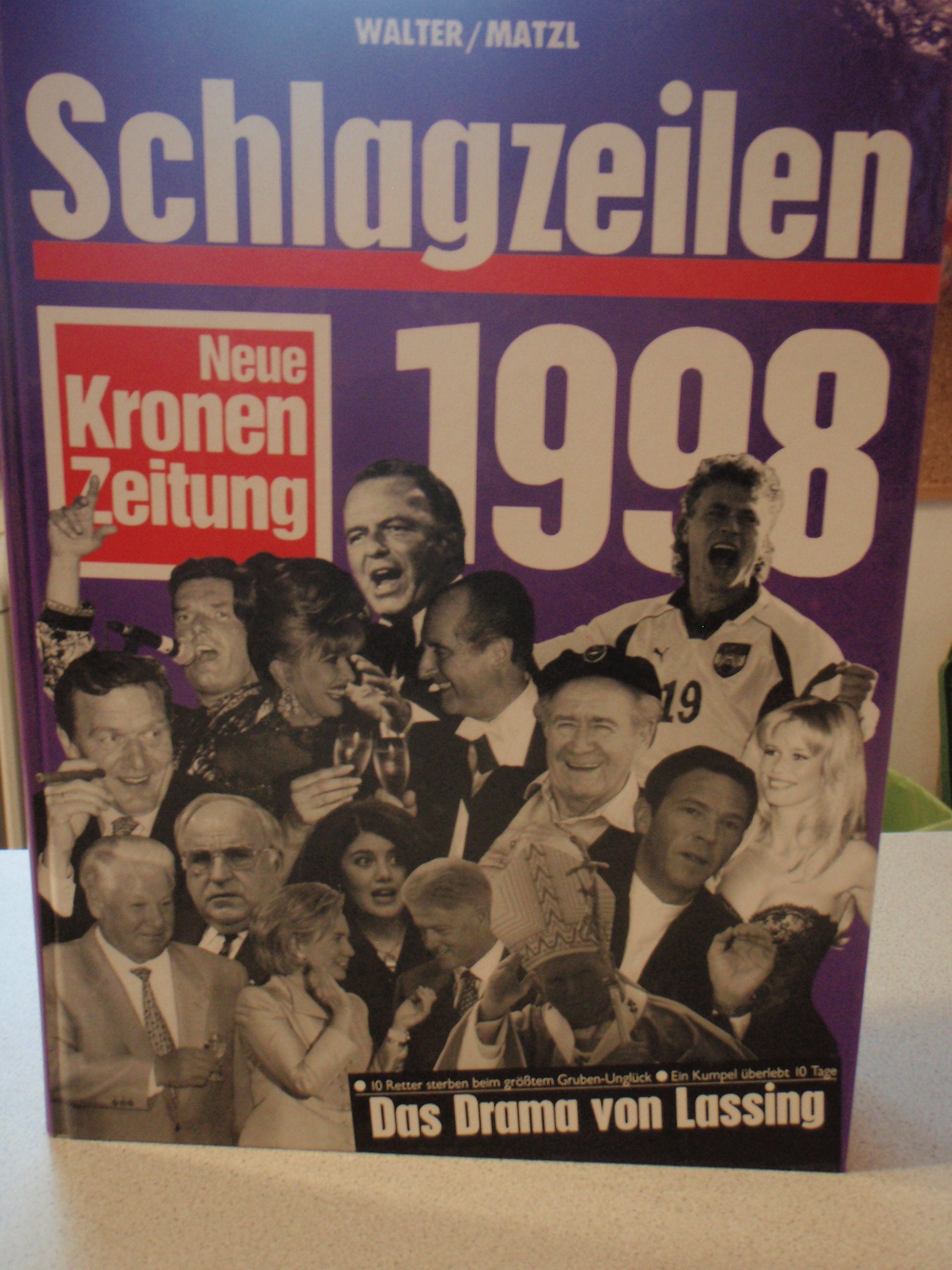 Schlagzeilen 1998 Film, Art & Culture