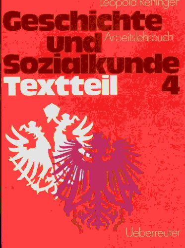 Geschichte und Sozialkunde 4 Textteil Books