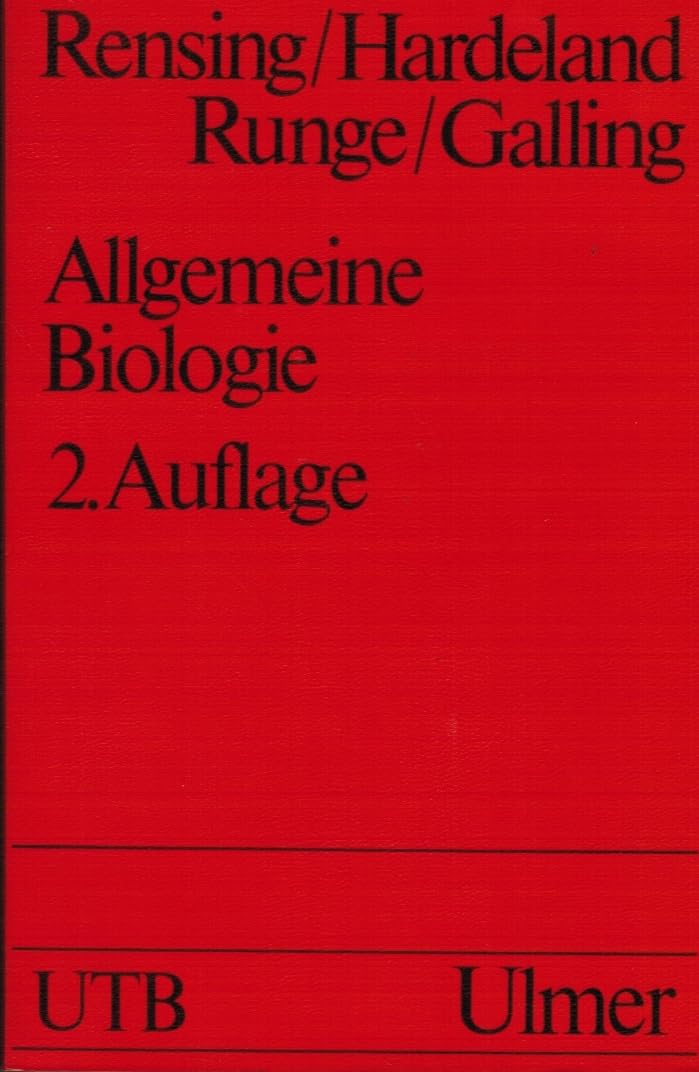 Allgemeine Biologie Books