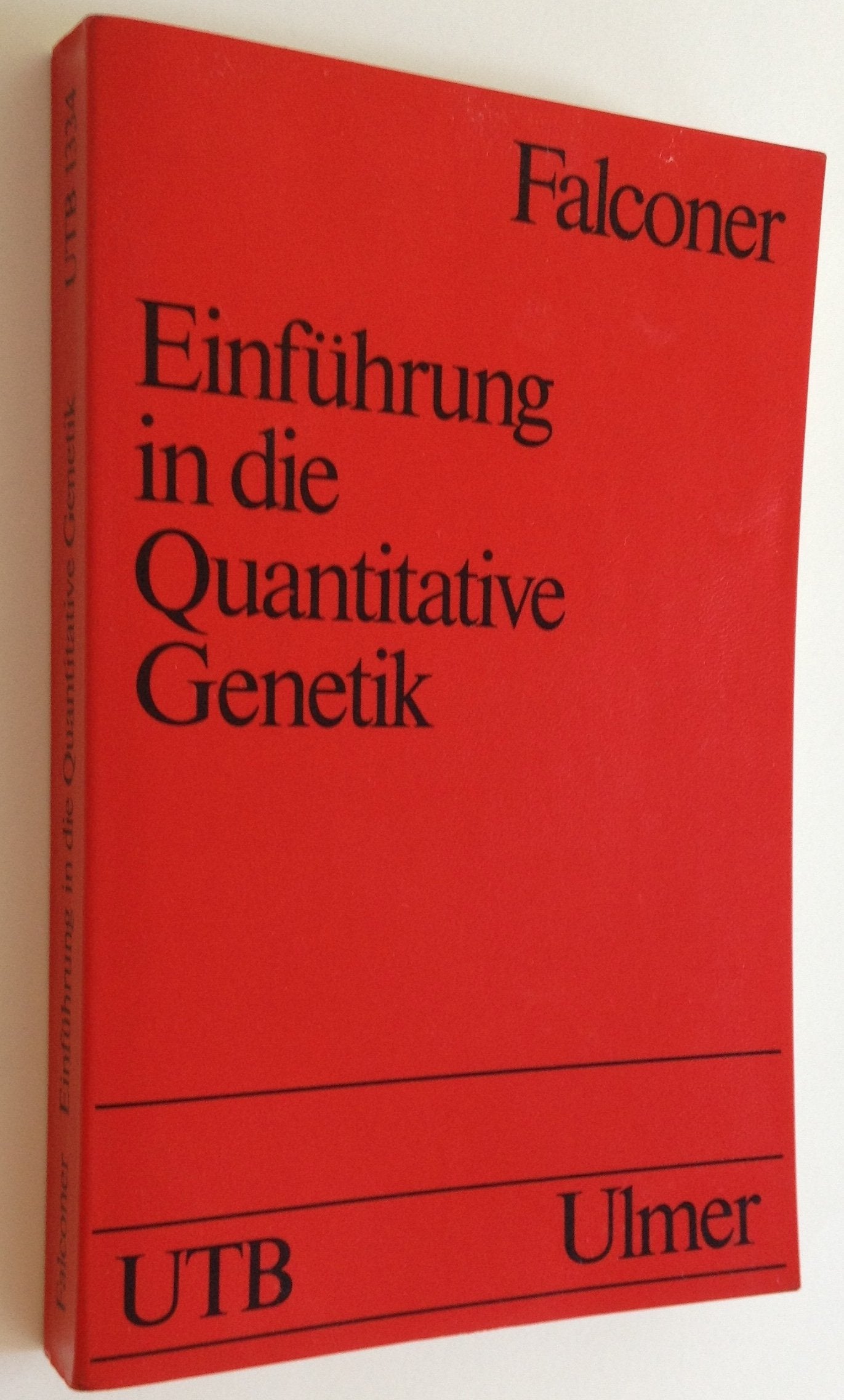 Einführung in die quantitative Genetik Books