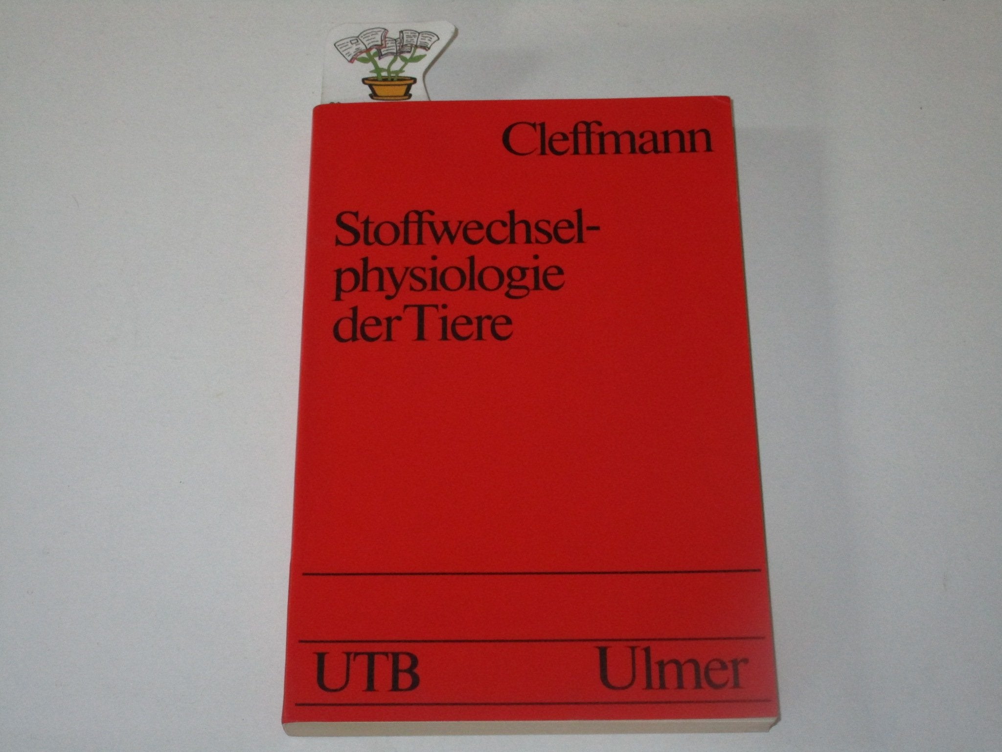 Stoffwechselphysiologie der Tiere : Stoff- u. Energieumsetzungen als Regelprozesse. Books