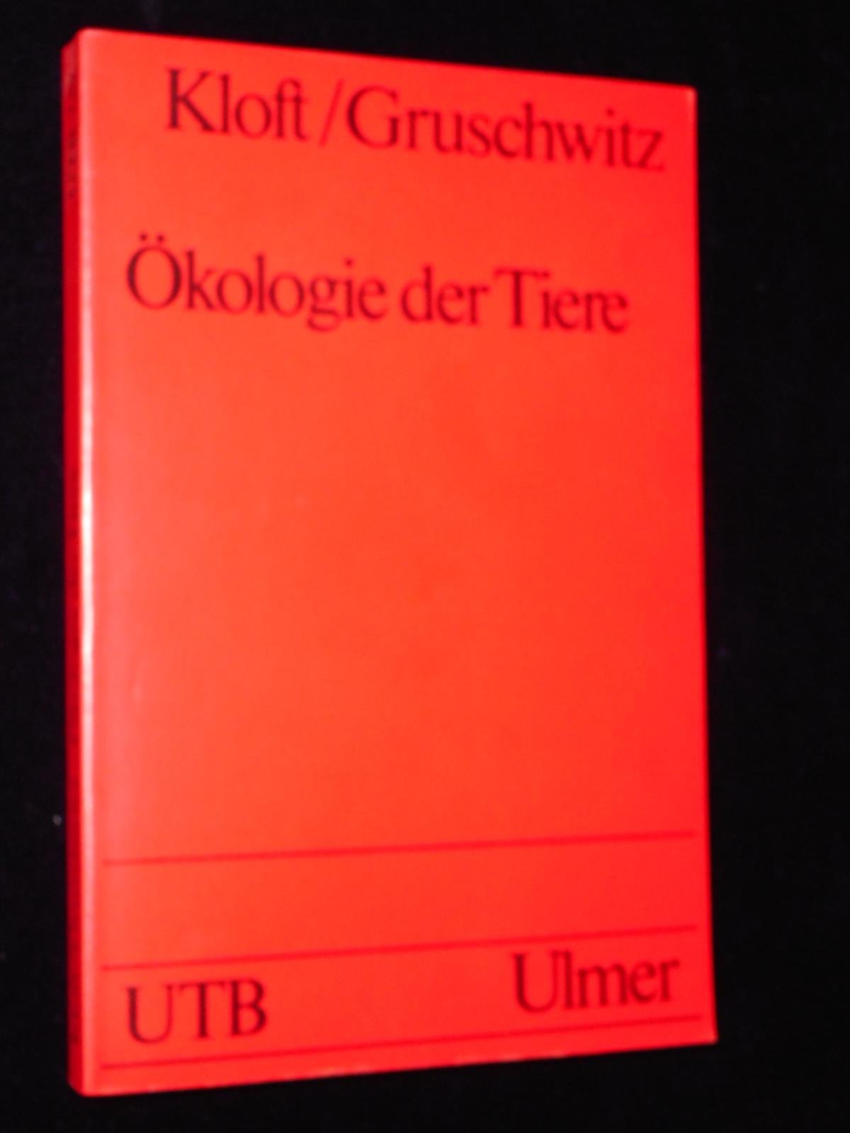 Ökologie der Tiere. Natural Sciences Books