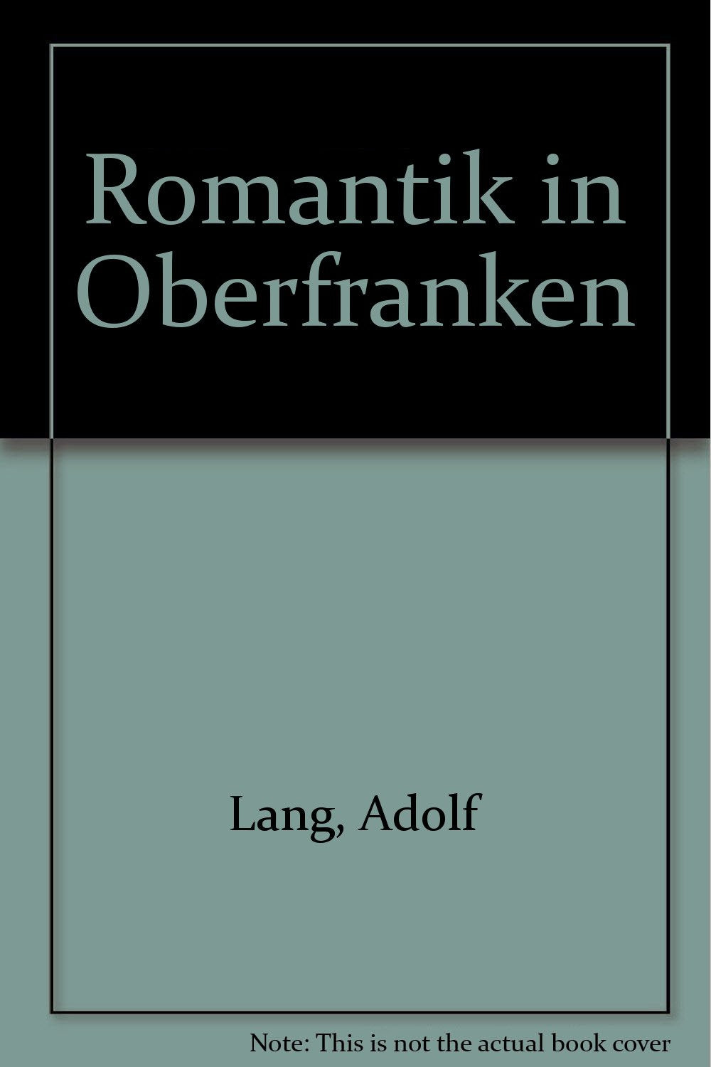 Romantik in Oberfranken. Books