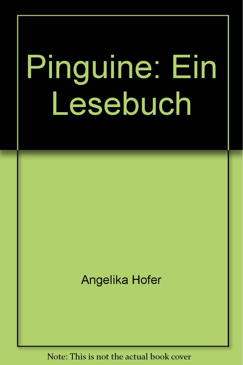 Product Image: Pinguine: Ein Lesebuch