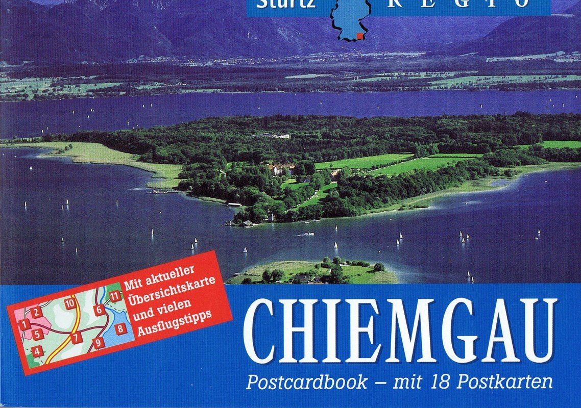 Chiemgau. Postcardbook. Mit aktueller Übersichtskarte und vielen Ausflugstipps Books