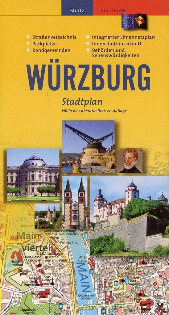 Würzburg, Stadtplan Leisure, Home & Garden