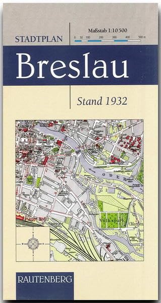 Stadtplan Breslau 1 : 10 500 (1932) Leisure, Home & Garden