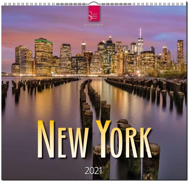 New York: Original Stürtz-Kalender 2021 - Mittelformat-Kalender 33 x 31 cm Leisure, Home & Garden