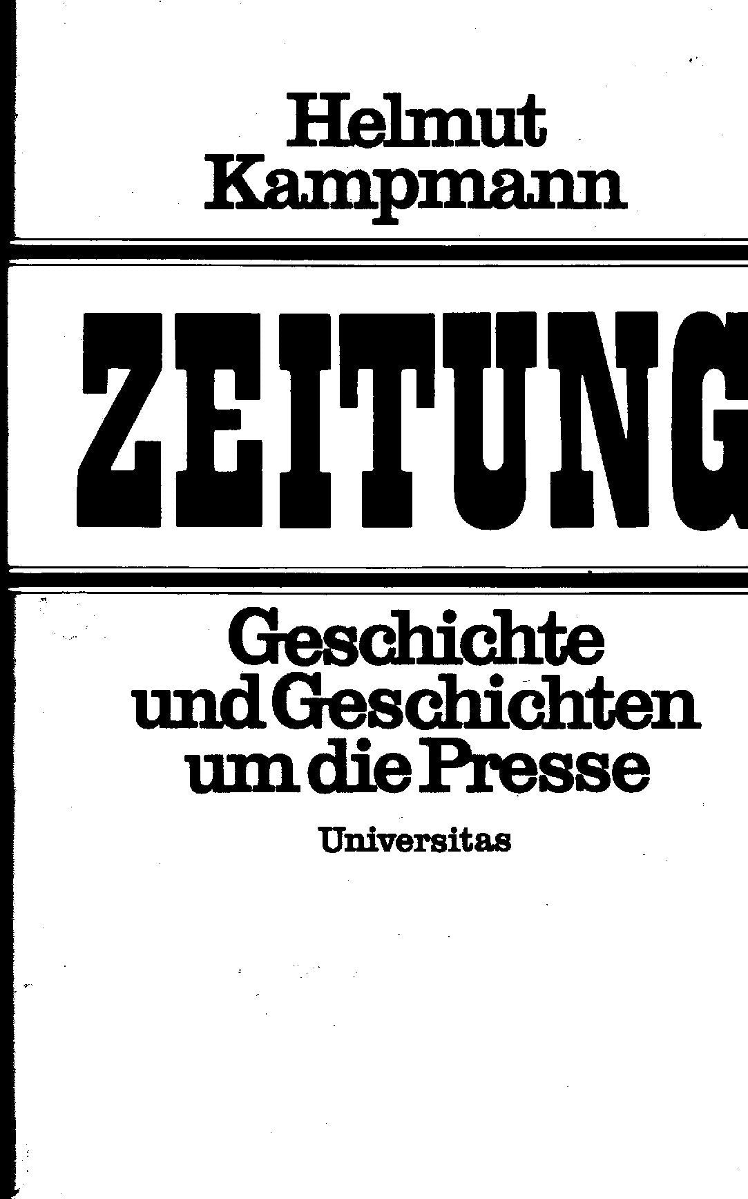 Zeitung. Geschichte und Geschichten um die Presse Film, Art & Culture