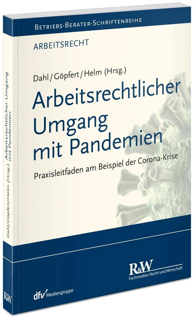 Arbeitsrechtlicher Umgang mit Pandemien book