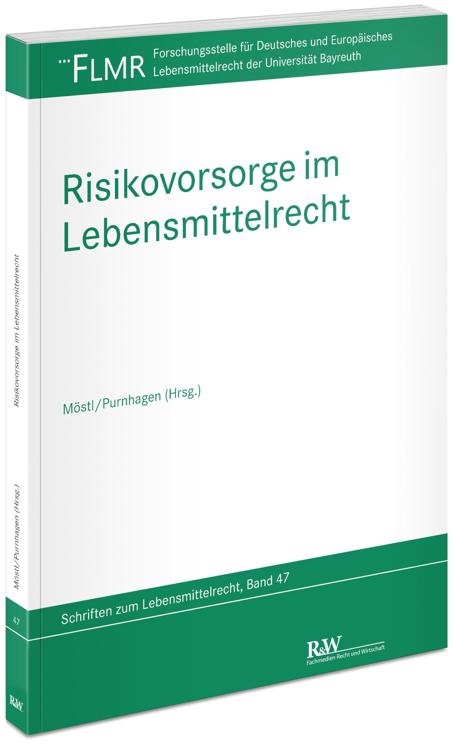 Product Image: Risikovorsorge im Lebensmittelrecht