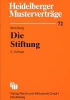Heidelberger Musterverträge, H.72, Die Stiftung Law