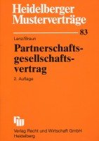 Heidelberger Musterverträge, H.83, Partnerschaftsgesellschaftsvertrag Law