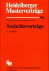 Heidelberger Musterverträge, H.50, Sozietätsverträge Law