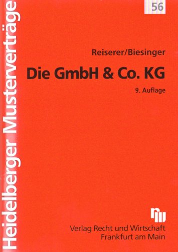 Die GmbH & Co. KG (Heidelberger Musterverträge) Law