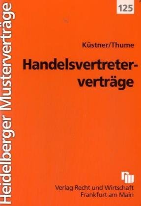 Handelsvertreterverträge (Heidelberger Musterverträge) Law