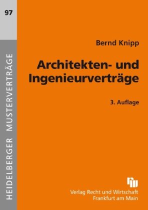 Architekten- und Ingenieurverträge Law