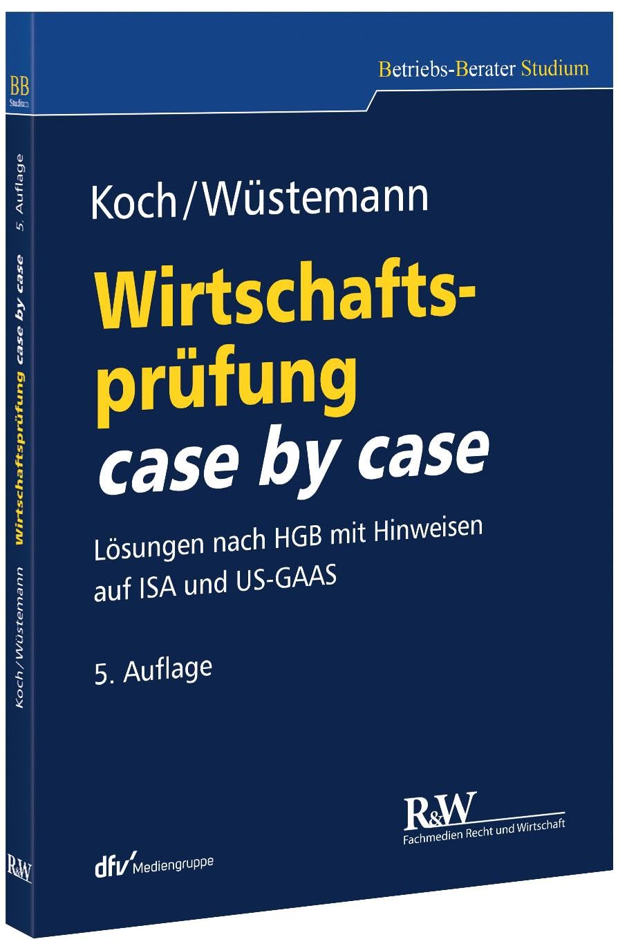 Wirtschaftsprüfung case by case Law