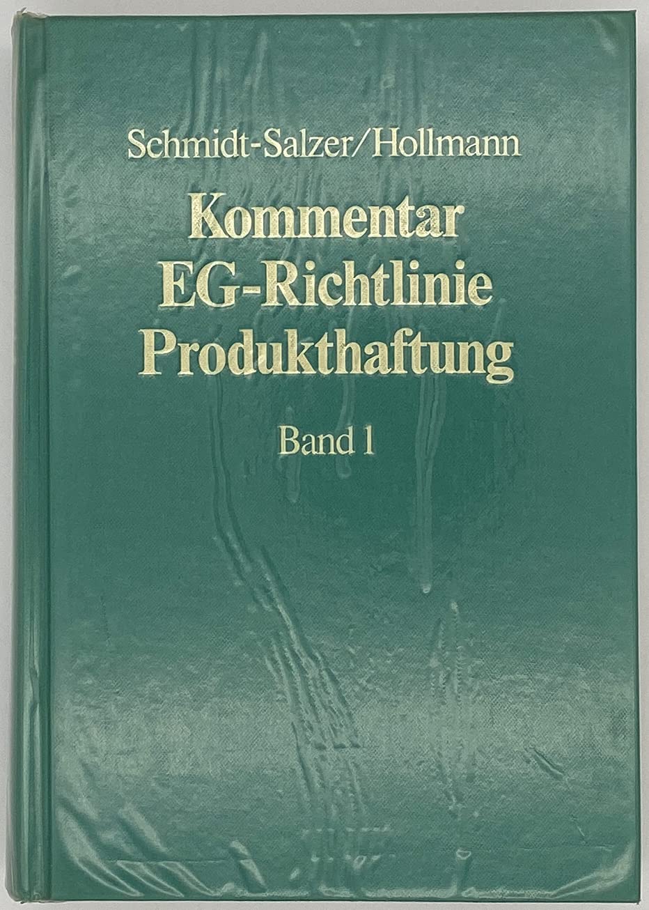 Kommentar EG-Produkthaftung: Deutschland Books