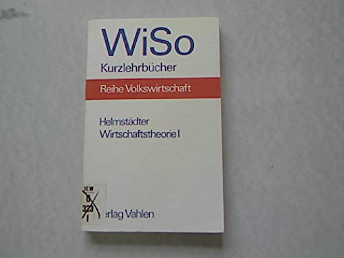 Wirtschaftstheorie. Einführung, Dispositionsgleichgewicht, Marktgleichgewicht. Books