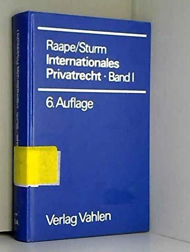 Internationales Privatrecht, Bd. 1., Allgemeine Lehren Books