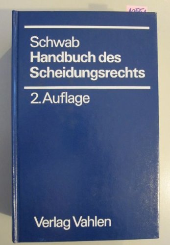 Handbuch des Scheidungsrechts Law