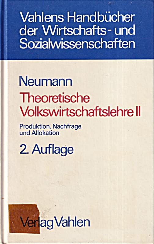 Produktion, Nachfrage und Allokation. Books