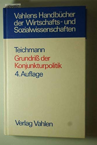 Grundriss der Konjunkturpolitik Business, Finance & Career