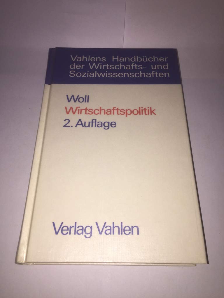 Product Image: Wirtschaftspolitik