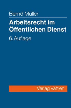 Arbeitsrecht im öffentlichen Dienst Law Books