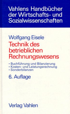 Product Image: Technik des betrieblichen Rechnungswesens