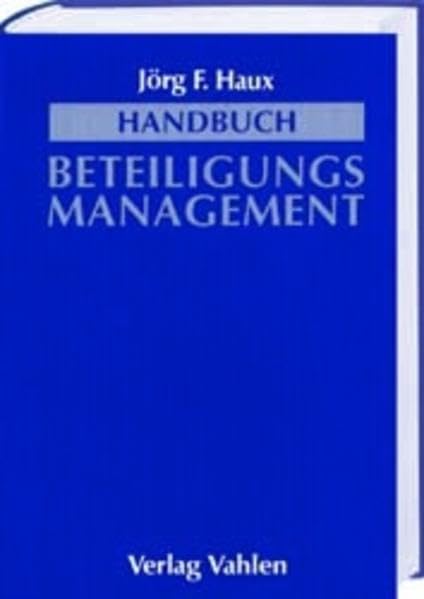 Handbuch Beteiligungsmanagement Law