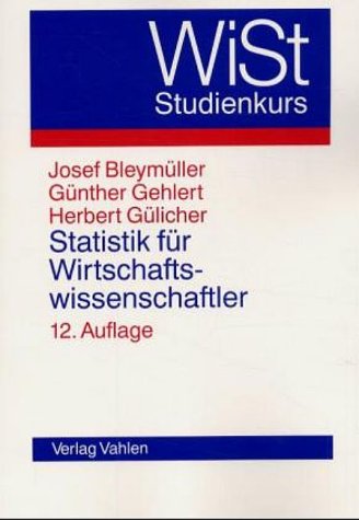 Statistik für Wirtschaftswissenschaftler Mathematics