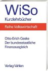 Der bundesstaatliche Finanzausgleich Law