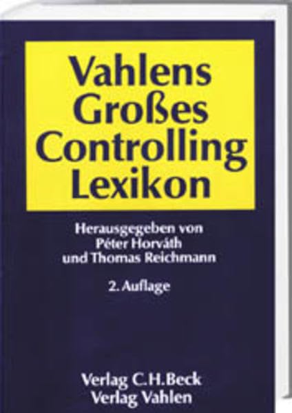 Vahlens Großes Controllinglexikon Law Books