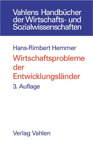 Wirtschaftsprobleme der Entwicklungsländer Law