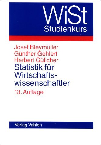 Statistik für Wirtschaftswissenschaftler Business & Technology