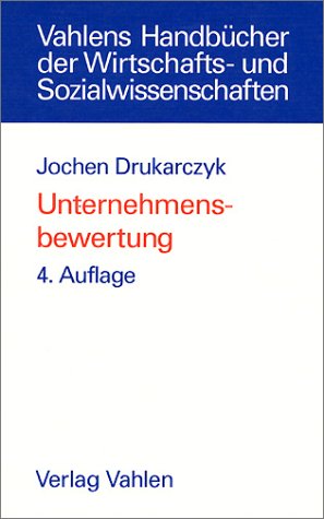 Unternehmensbewertung Professional & Reference Books
