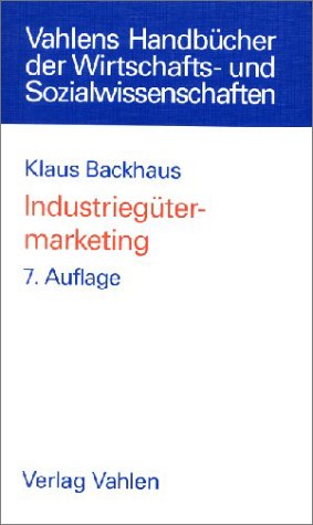 Product Image: Industriegütermarketing