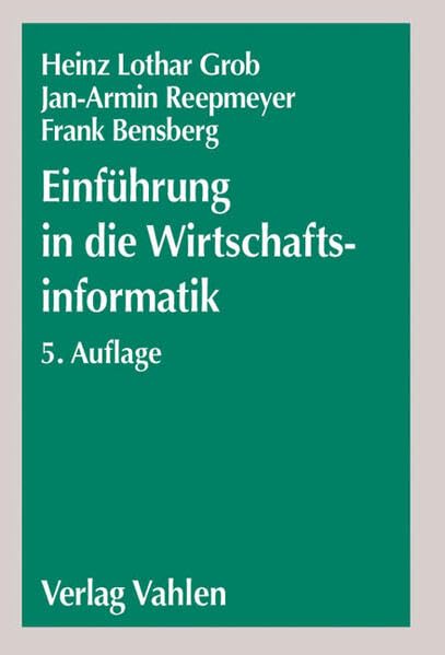 Einführung in die Wirtschaftsinformatik Law Books