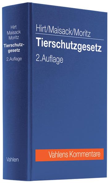 Product Image: Tierschutzgesetz (Vahlens Kommentare)