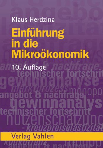 Einführung in die Mikroökonomik Law