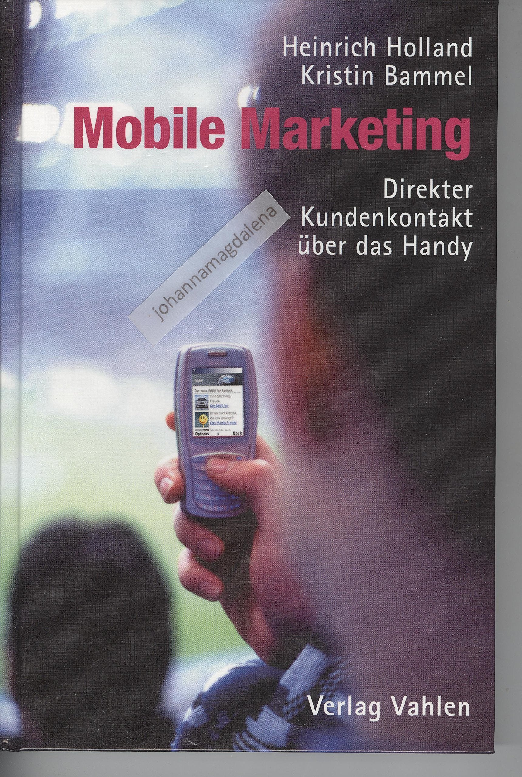 Mobile Marketing: Direkter Kundenkontakt über das Handy Law