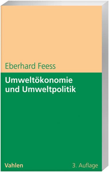 Umweltökonomie und Umweltpolitik Law