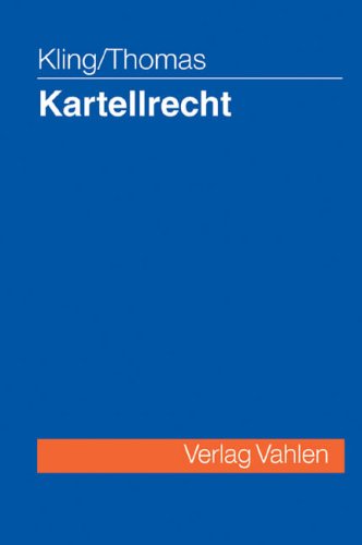 Product Image: Kartellrecht